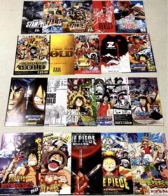 ワンピース 映画13作品21種チラシセット　映画フライヤー
