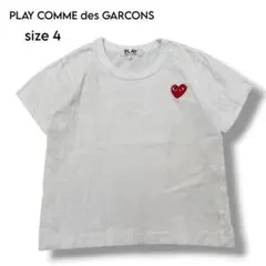 【PLAY COMME des GARCONS】 ハートワッペン 半袖Tシャツ4のサムネイル