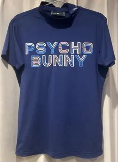 Psycho Bunny モックネック 半袖シャツ ネイビーのサムネイル