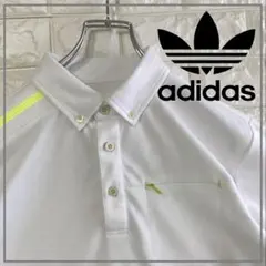 adidas golf adipure ポロシャツ ネオンイエロー　4567のサムネイル