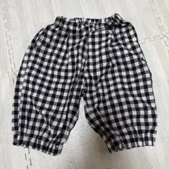 Favon チェック柄 ハーフパンツ 100
