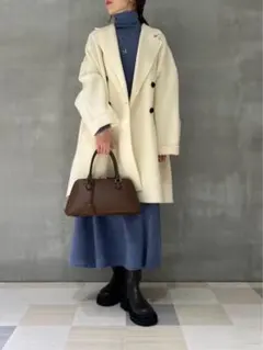 りさん専用　ミラオーウェン　コート　ダブルブレストコート