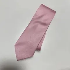 ピンク ネクタイ 柄無し 無地