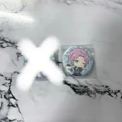 ハピトリクリスマス 缶バッジ 夕陽リリ