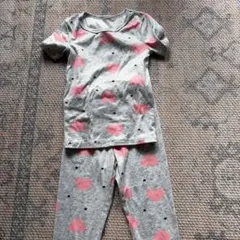 ハート柄 パジャマセット 100cm〜110