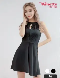 my Minette by Tika ブラックドレス M