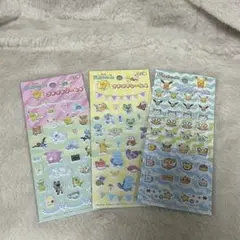 ポケモン　プチプチシール3、4