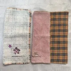 バーバリー☆ Burberrys 2枚セット タオルハンカチ