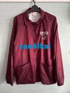 candikal バーガンディ XL ナイロンジャケット