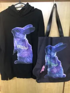 MILKBOY ウサギパーカーとトートバッグセットのサムネイル