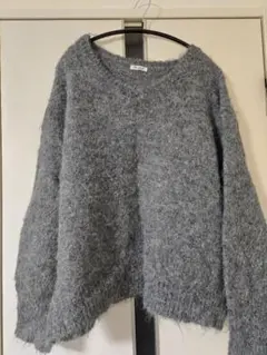 グレー ニットセーター Lサイズ