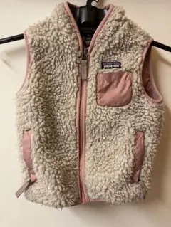 Patagonia フリースベスト レトロピンク