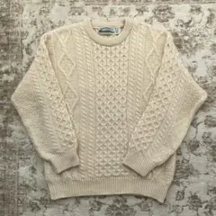 【美品】arancrafts フィッシャーマンセーター