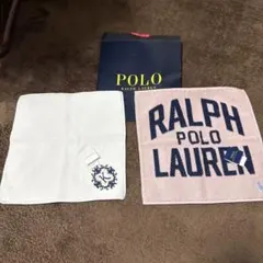 ハンカチ　ポロ　POLO ラルフローレン　2枚　未使用　タグ付き