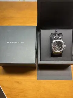 極美品】HAMILTON ハミルトン ジャズマスター シンライン クロノグラフ
