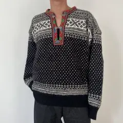 【60s~】 vintage ニット ''バーズアイ''