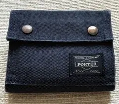 PORTER 吉田カバン 二つ折り財布　ネイビー