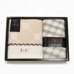 新品未開封 DAKS タオル&ボディウォッシュタオルセット