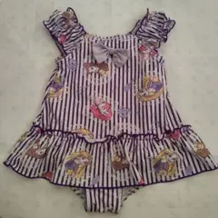 プリンセス水着 紫