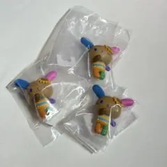 サンリオキャラクターズ　みんなでバカンスフィギュア　ウサハナ3セット