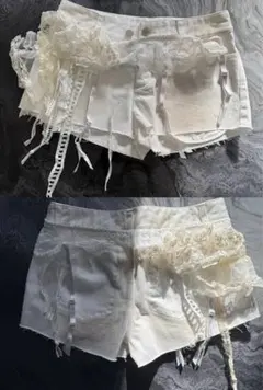 Theredthread veil for fill gartershorts - メルカリ