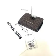 限界値下【定価24200】新品MICHAL KORS マイケルコースキージップ