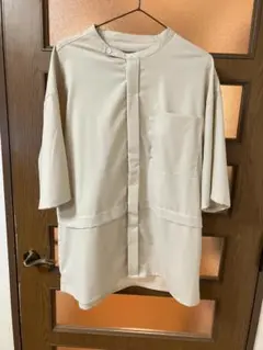 超美品【CREARE】レーヨン混シャツ　Lサイズ