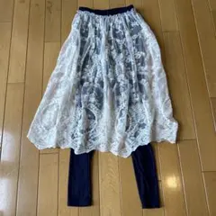 Bee des Bee レーススカート&レギンスセット 140