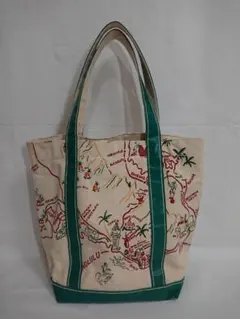 ハンドメイドのハワイアン　トートバッグ