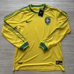 日韓W杯×長袖×オーセンティック】ブラジル代表 2002（H）NIKE