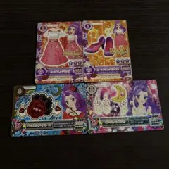 アイカツ ラブムーンライズまとめ売り 神崎美月 白樺リサ