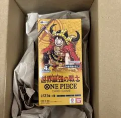 ワンピースカードゲーム 世界最強の戦士 OP-17 BOX テープ付き