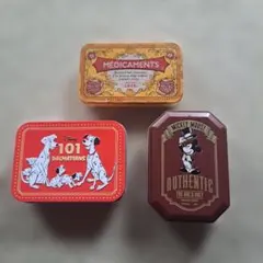 小物缶ディズニー等、３缶セット