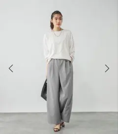 イージーパンツ ワイドパンツ