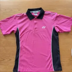 YONEX バドミントン テニス ゲームシャツ Mサイズ ピンク ポロシャツ