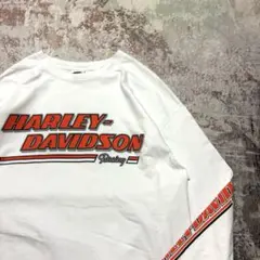 ハーレーダビッドソン HARLEY 長袖Tシャツ カットソー イーグル 2XL