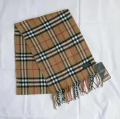 新品　BURBURRY マフラー ノバチェック ラムウール100%イングランド製