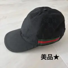 【美品】グッチ GUCCI オリジナルGGキャンバスベースボールキャップのサムネイル