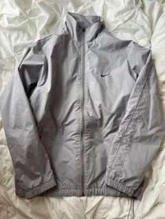 NIKE フルジップナイロンジャケット ナイキ グレー y2k