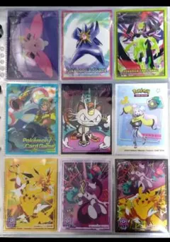 ポケモンカード デッキシールド キャラクタースリーブ 9種類 バラ売り186