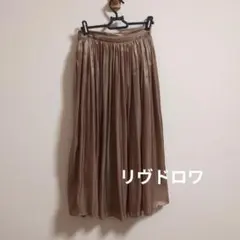 リヴドロワ プリーツスカート サイズ0　日本製