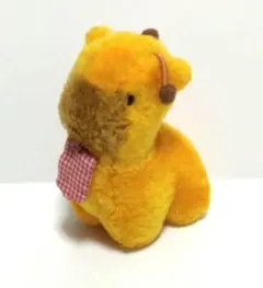 昭和レトロ ファンシー ぬいぐるみ マスコット きりん 日本製 可愛い