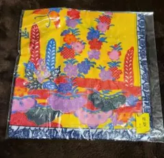 【新品未使用】 沖縄　琉球紅型染めハンカチ
