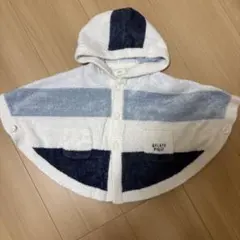 ジェラートピケ　ベビーポンチョ 70-80cm