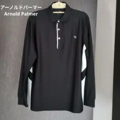 Arnold Palmer Golf 長袖ポロシャツ ブラック
