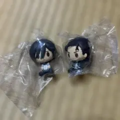 一番くじ 進撃の巨人　H賞　ちょこのっこフィギュア　エレンとミカサ