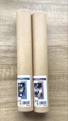 鬼滅の刃 場面写A3マット加工ポスター　冨岡義勇　胡蝶しのぶ