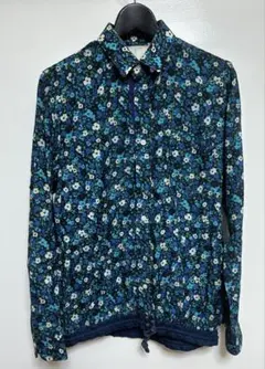 sacai フラワープリント ドローストリングシャツのサムネイル