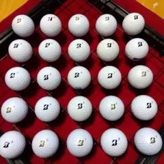 ゴルフロストボールＢ（ツアーＢＸ等）白25球