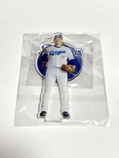 野球 中日ドラゴンズ 柳裕也 アクリルスタンド フィニッシュ賞 グッズ 新品